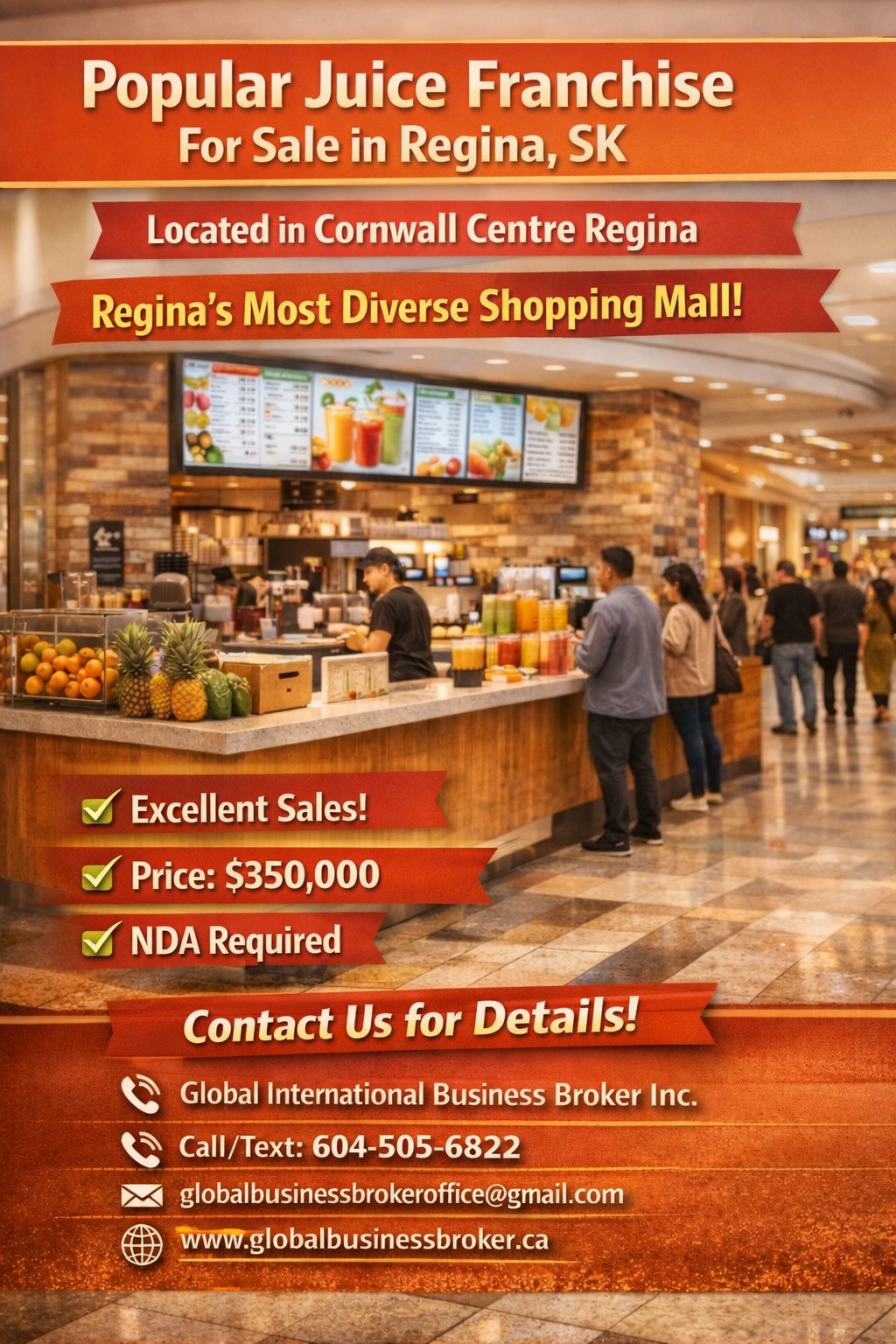 Confidential Juice Franchise Opportunity